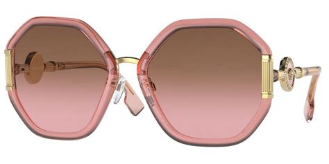 versace ve4413 sunglasses|Versace VE4413 532214 60 Transparent Pink Sunglasses.